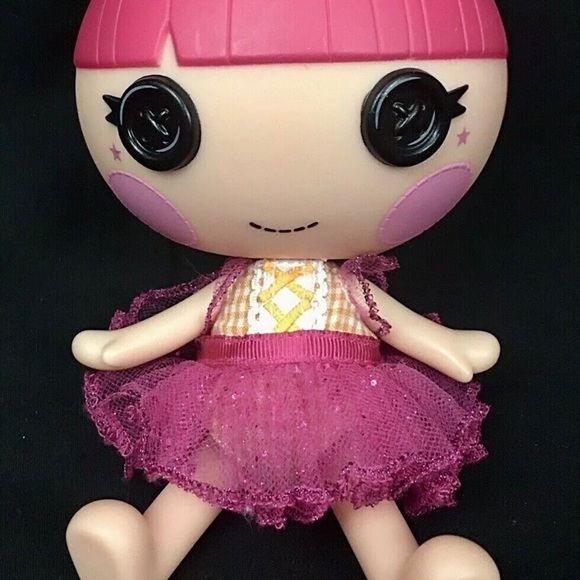 Lalaloopsy Littles Doll Twisty Tumbelina Cute Pink Hair Gold Crown MGA Toy - Picture 12 of 12